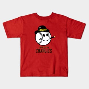 Vintage Charleston Charlies Baseball 1971 Kids T-Shirt